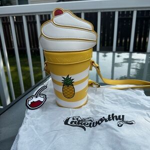 Cakeworthy Pineapple Whip crossbody bag